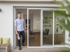 Insektenschutz Schiebetür für Balkon- und Terrassentüren