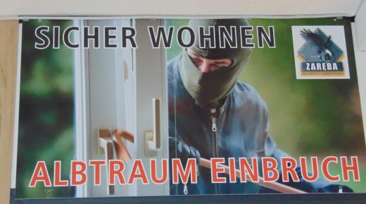 Banner Albtraum Einbruch