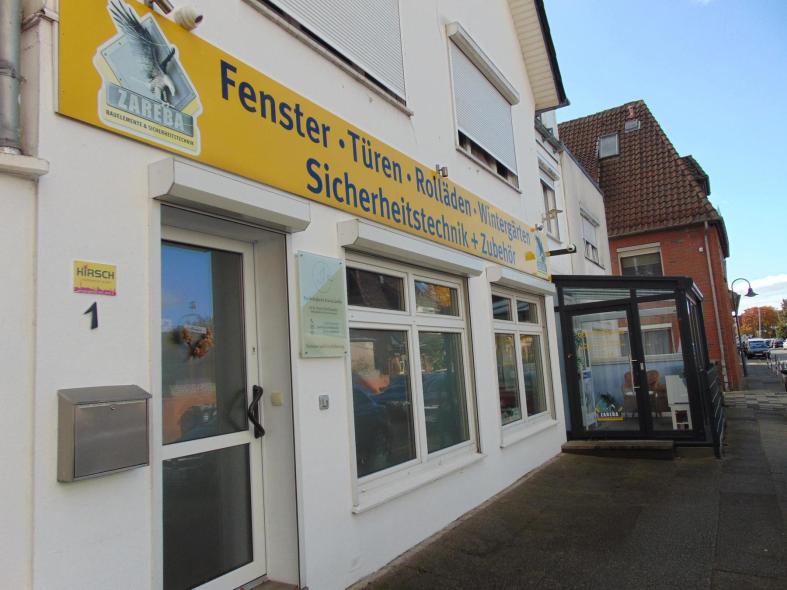 Wintergarten Ausstellung Seitenansicht