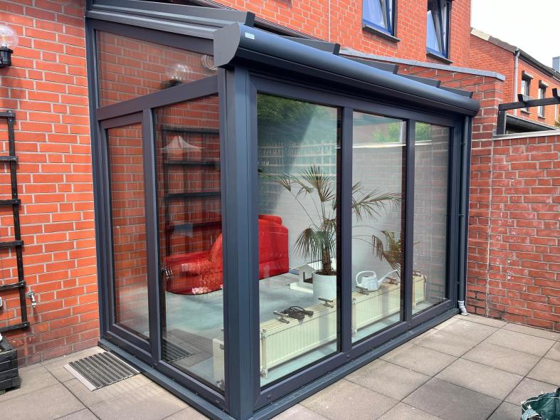 Wintergarten anthrazit 